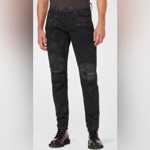 Hudson Blinder Biker Moto Jeans 36 x 28